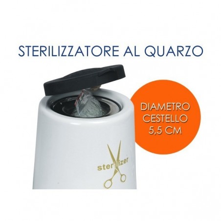 stérilisateur de quartz - 100 watts -nettoyage manucure pédicure 250 degrés