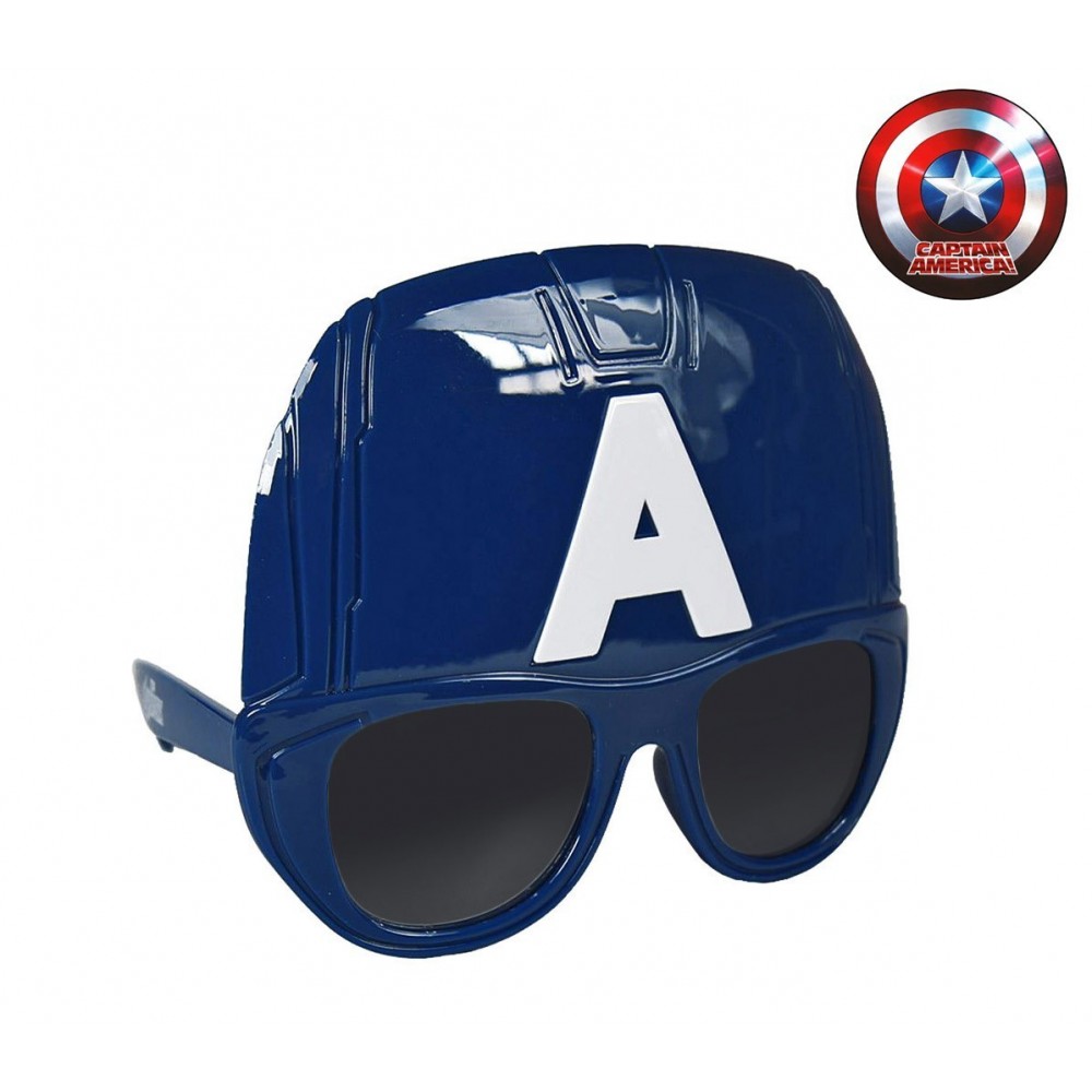 Lunettes de soleil / masque pour enfants CAPTAIN AMERICA  protection UV