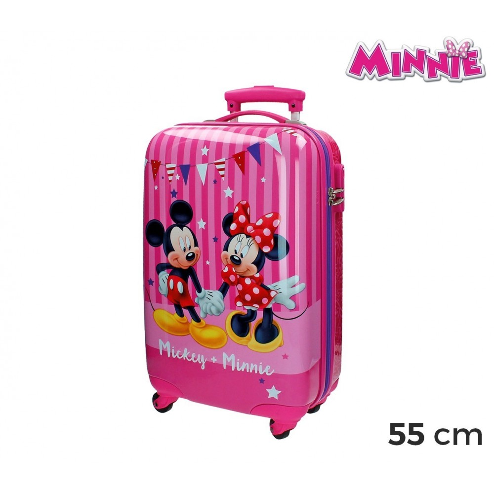 2691451 Valise rigide ABS Minnie & MICKEY 34x55x20cm