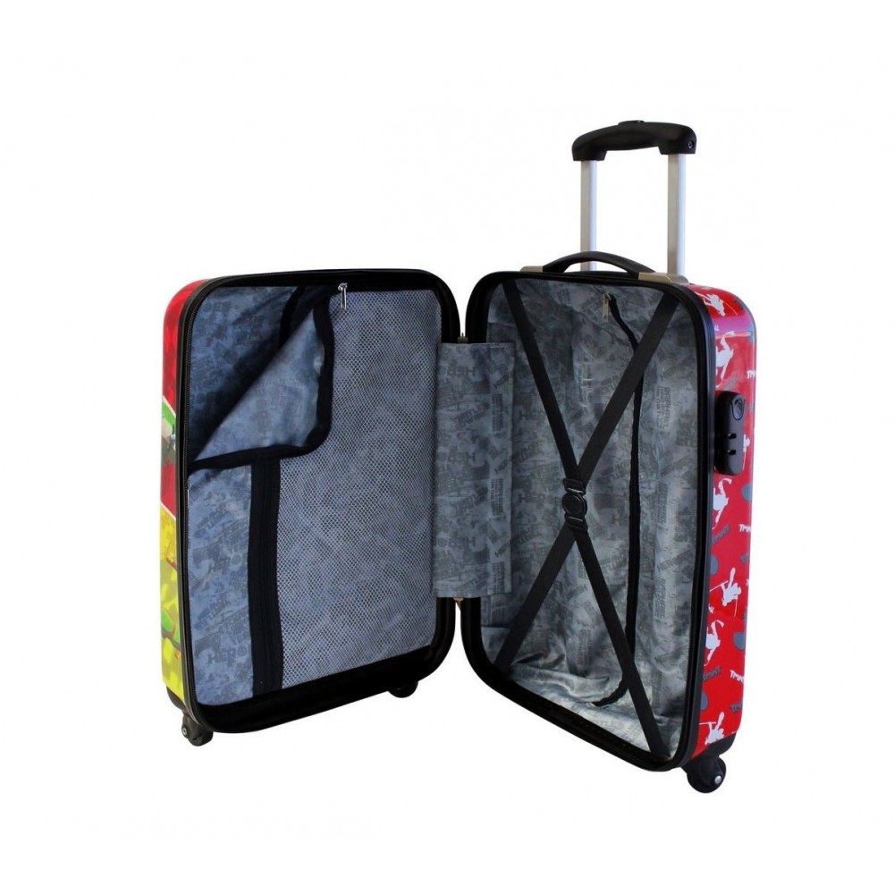 2291751 Valise ABS TORTUES NINJA rigide 34 x 55 x 20 cm