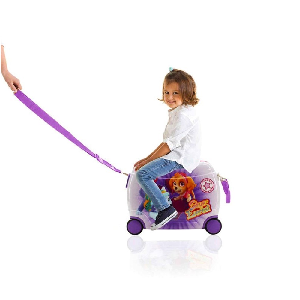 C2799951 Valise chevauchable rigide PAT PATROUILLE FILLES 50x39x20cm