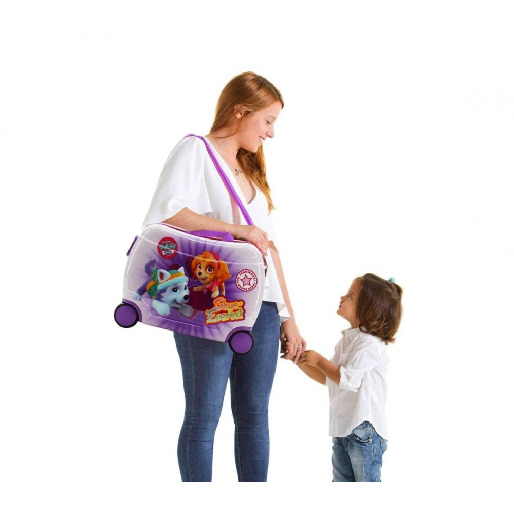 C2799951 Valise chevauchable rigide PAT PATROUILLE FILLES 50x39x20cm
