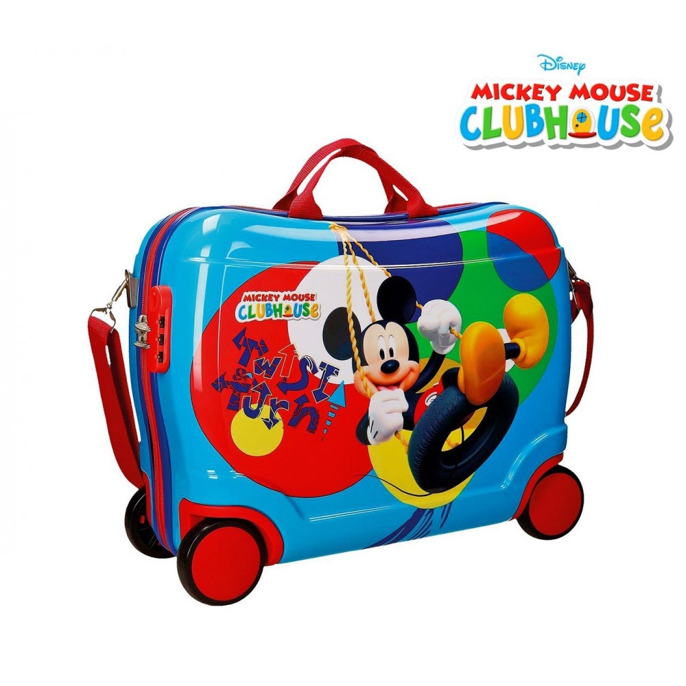 2889951 Valise chevauchable Mickey Mouse 50x39x20cm 