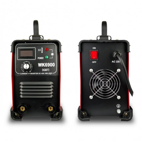 Soudeuse WACKTEK 200 A inverseur à électrode WK6900 compact avec mallette 