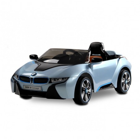 Voiture électrique LT838 pour enfants BMW monoplace i8 12V avec télécommande