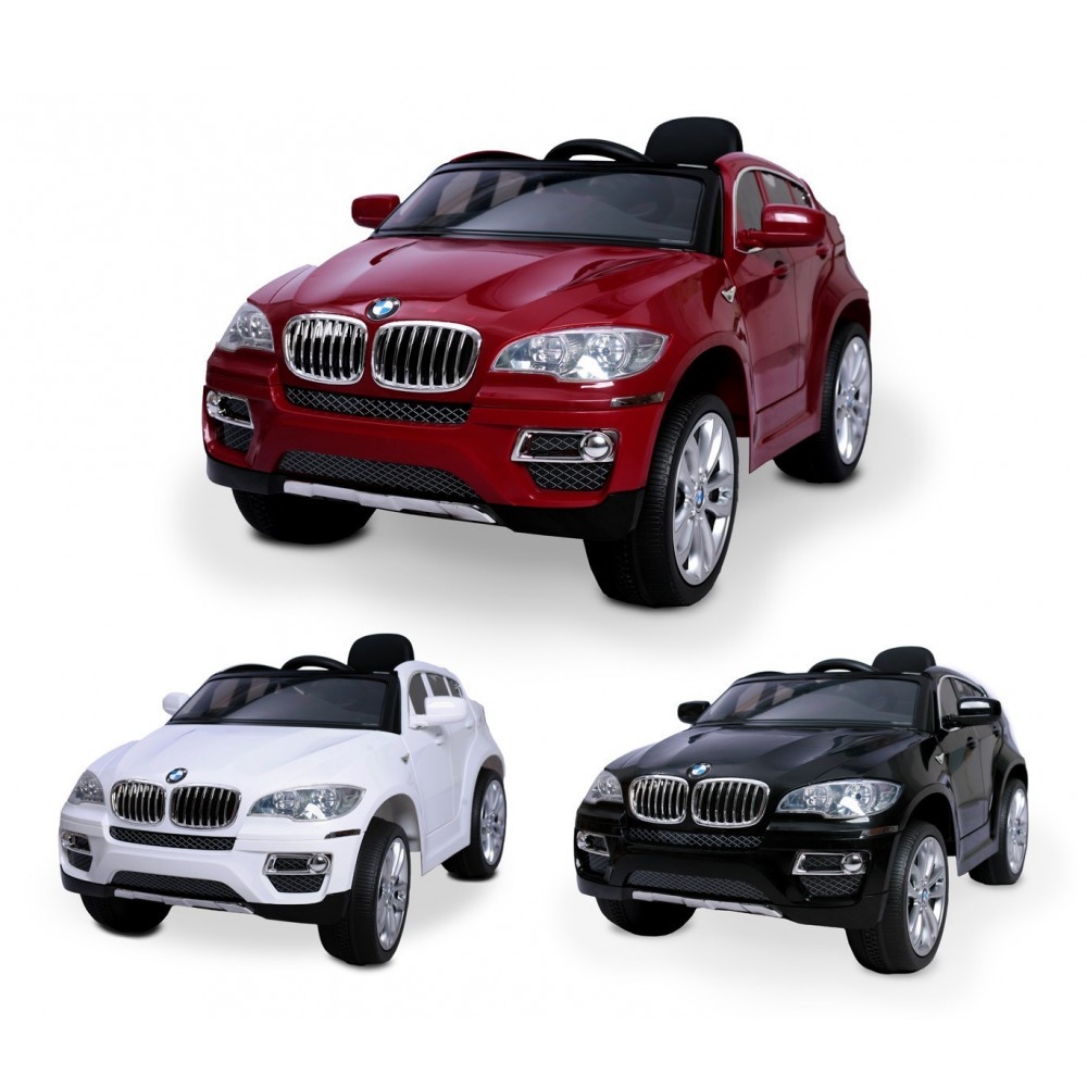 Voiture électrique LT847 pour enfants BMW X6 monoplace 12V avec télécommande