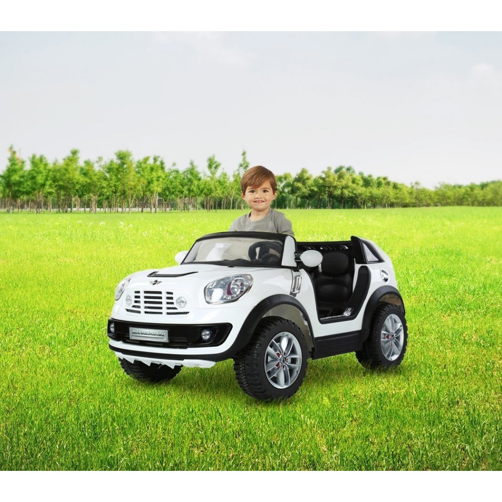 Voiture électrique LT839 pour enfants MINI COUNTRYMAN 2 places 12V 