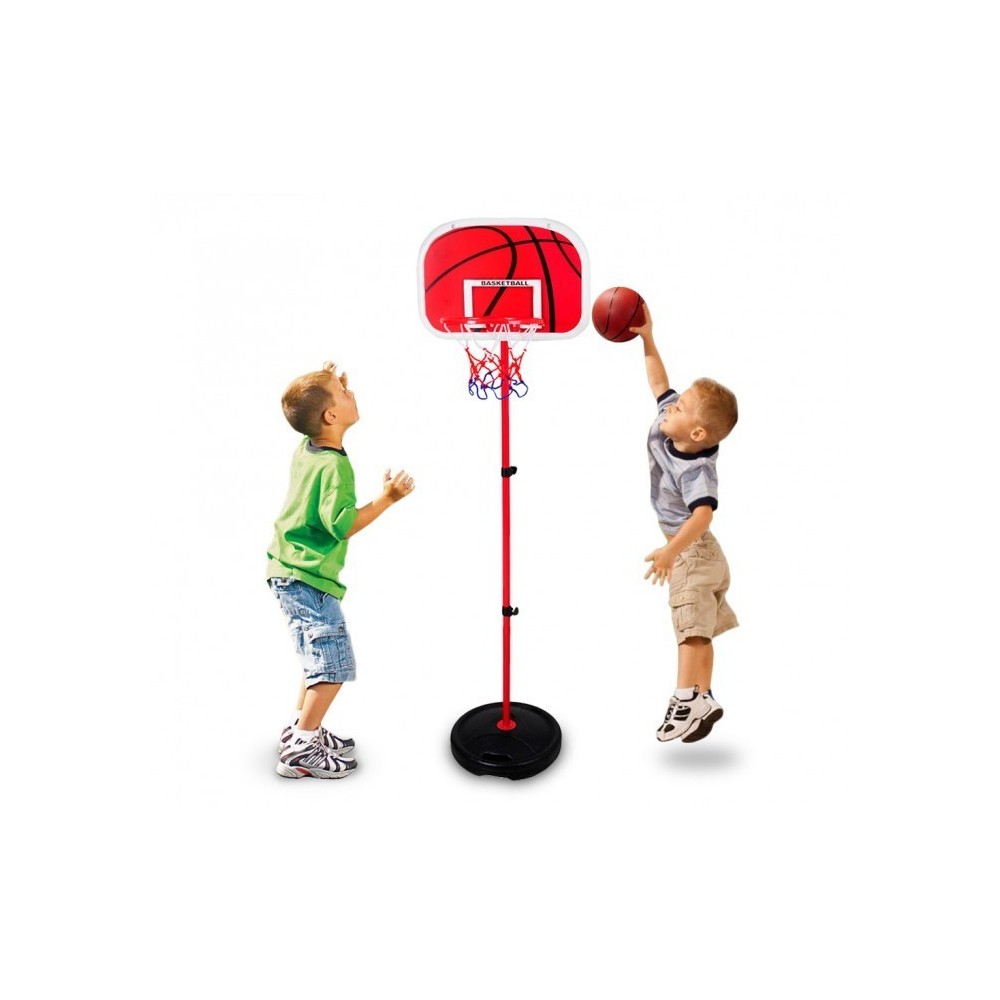 400067 Playset de basket-ball enfants avec panier réglable en hauteur et ballon
