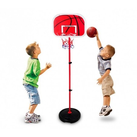 400067 Playset de basket-ball enfants avec panier réglable en hauteur et ballon