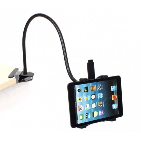 410108 Support universel métallique flexible pour tablette avec pince 410108 Support universel métallique flexible pour tablette avec pince