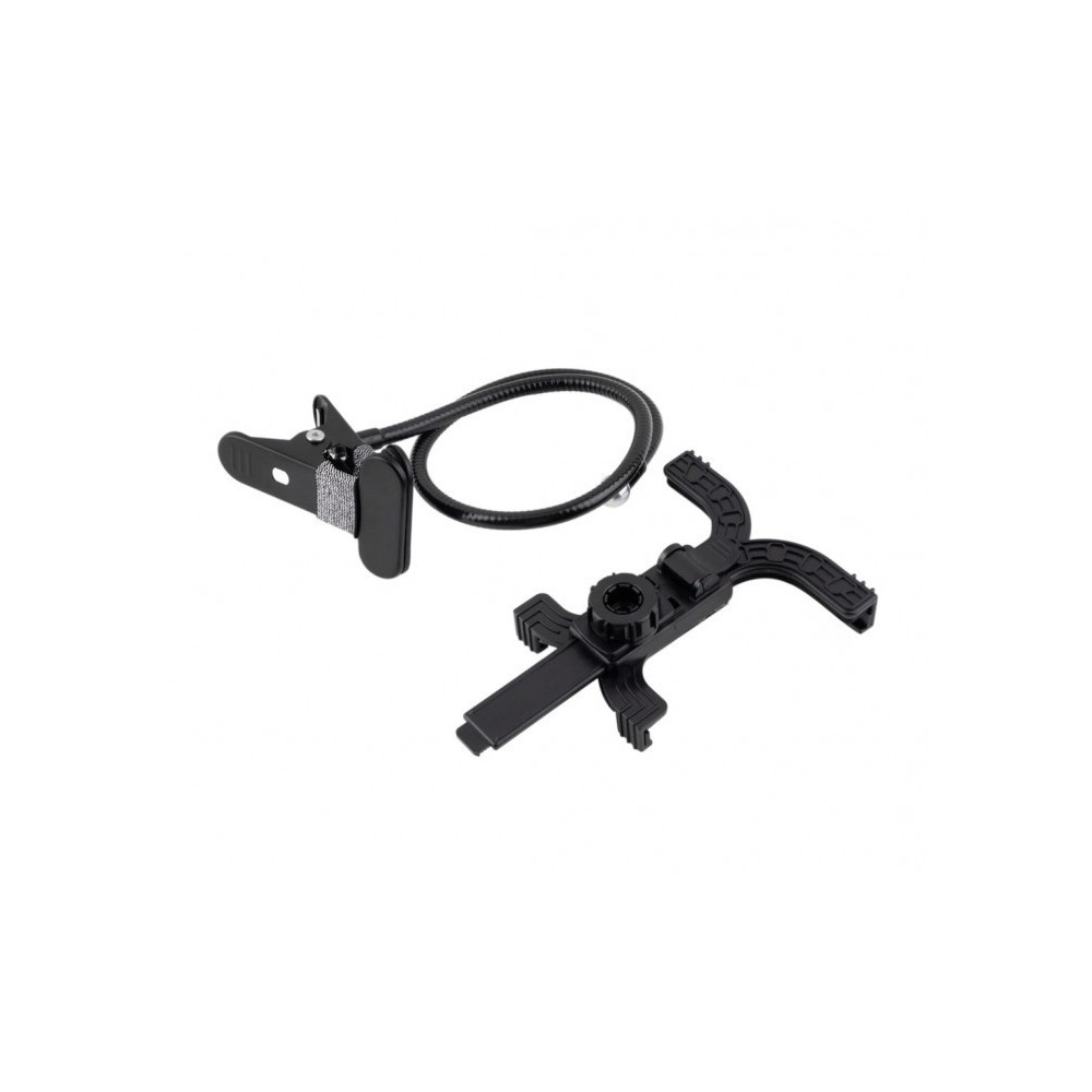 410108 Support universel métallique flexible pour tablette avec pince