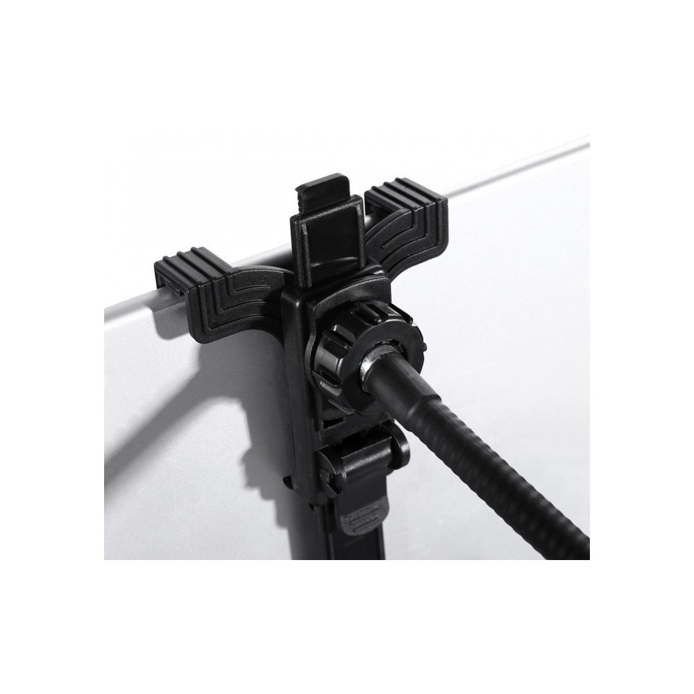 410108 Support universel métallique flexible pour tablette avec pince
