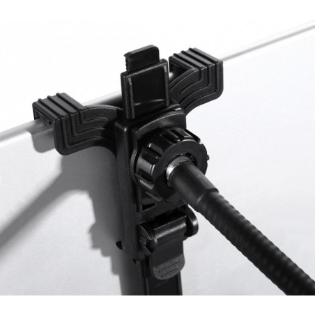 410108 Support universel métallique flexible pour tablette avec pince 410108 Support universel métallique flexible pour tablette avec pince