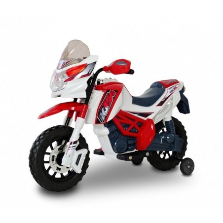 Moto électrique LT812 pour enfant MOTO CROSS avec double moteur 6 / 12V