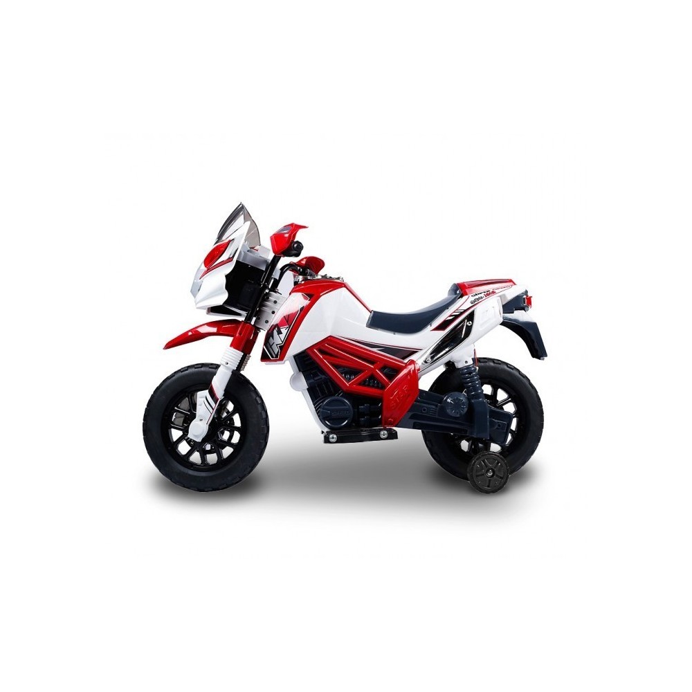 Moto électrique LT812 pour enfant MOTO CROSS avec double moteur 6 / 12V