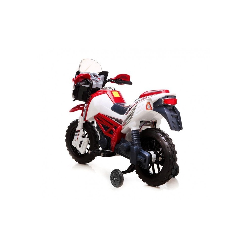 Moto électrique LT812 pour enfant MOTO CROSS avec double moteur 6 / 12V