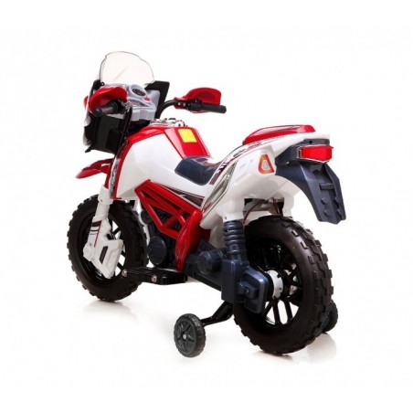 Moto électrique LT812 pour enfant MOTO CROSS avec double moteur 6 / 12V