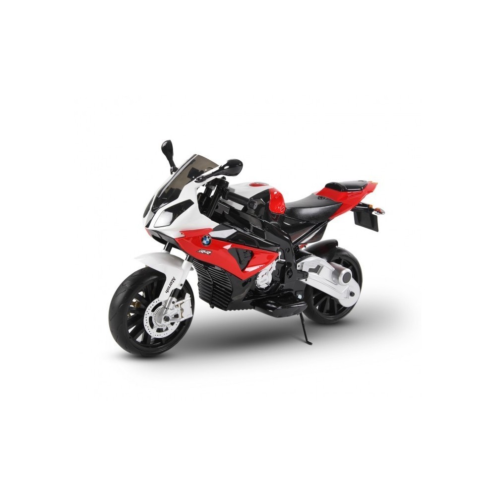 Moto électrique LT832 pour enfants BMW siège en cuir démarrage à clef 