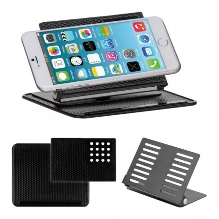 Support voiture réglable de 360 degrés à la planche de bord GPS, Smartphone