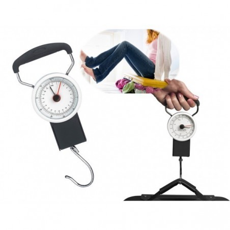 Pese bagage crochet jusqu'à 32 KG avec compteur analogique