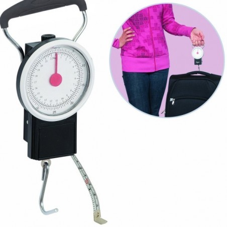 Pese bagage crochet jusqu'à 32 KG avec compteur analogique