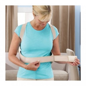 Ceinture de soutien lombaire posturale BEST POSTURE épaule dos mixte et réglable 2