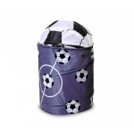 748235 Corbeille à jouet ou panier à linge pliant cadre métallique 63 x 37cm