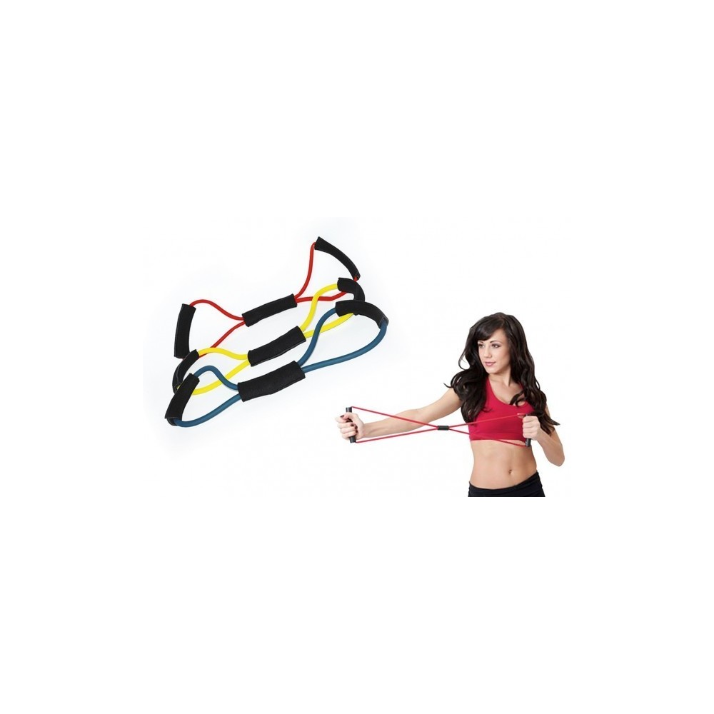 Elastique extenseur pour sport yoga -...