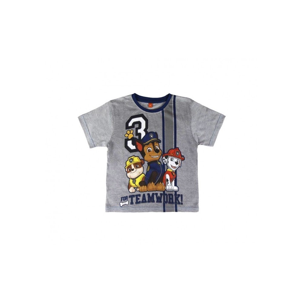 Pyjama d’été PAW PATROL 22-1970 pour enfant en coton tailles du 2 au 6 ans