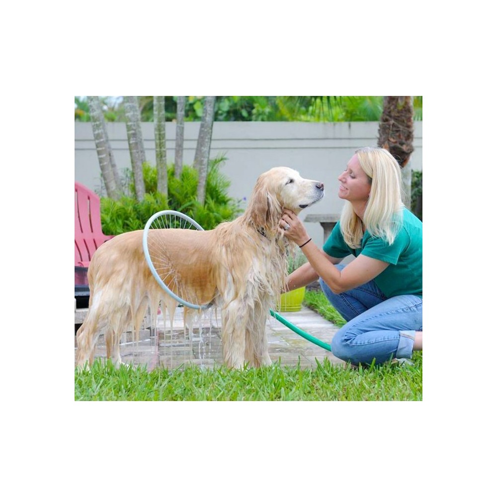 Système innovant pour le lavage des chiens 360° 370014 WASH DOG  anneau ø 41 cm