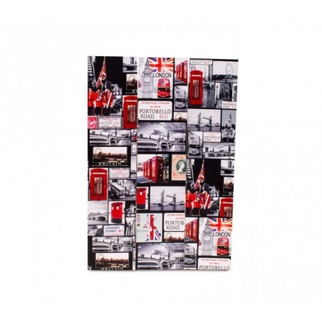 Paravent séparateur 05975 Double modèle Londres Paris en toile sur bois 120x180 Paravent séparateur 05975 Double modèle Londres Paris en toile sur bois 120x180