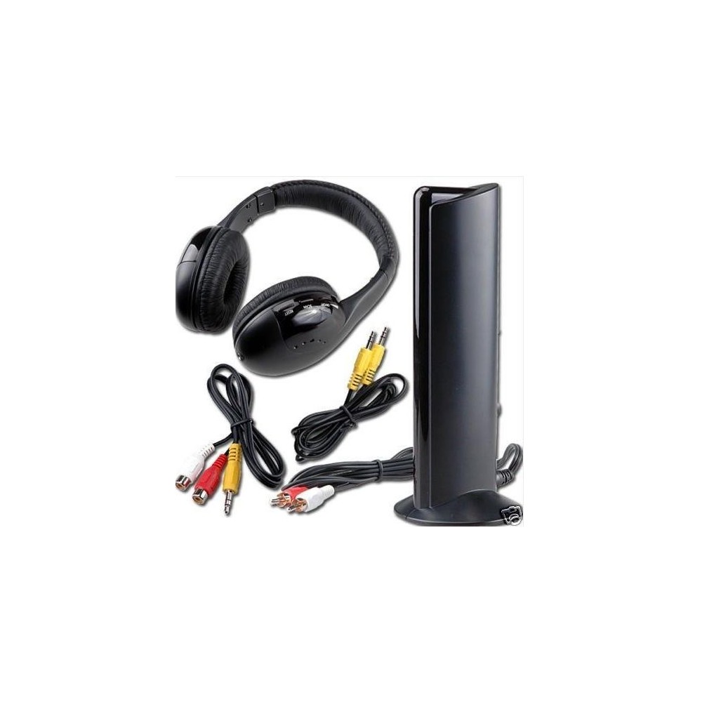 Casque/Ecouteurs Sans fil 5 en 1 FM Radio microphone skype MSN Chat