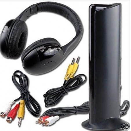 Casque/Ecouteurs Sans fil 5 en 1 FM Radio microphone skype MSN Chat