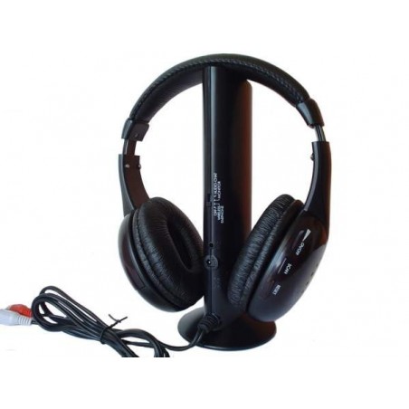 Casque/Ecouteurs Sans fil 5 en 1 FM Radio microphone skype MSN Chat