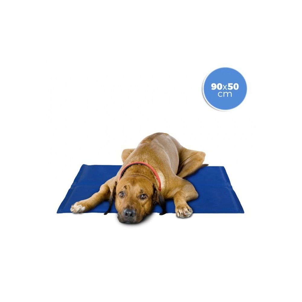 37103 Tapis rafraîchissant 90x50 cm pour chien grande taille avec gel actif 