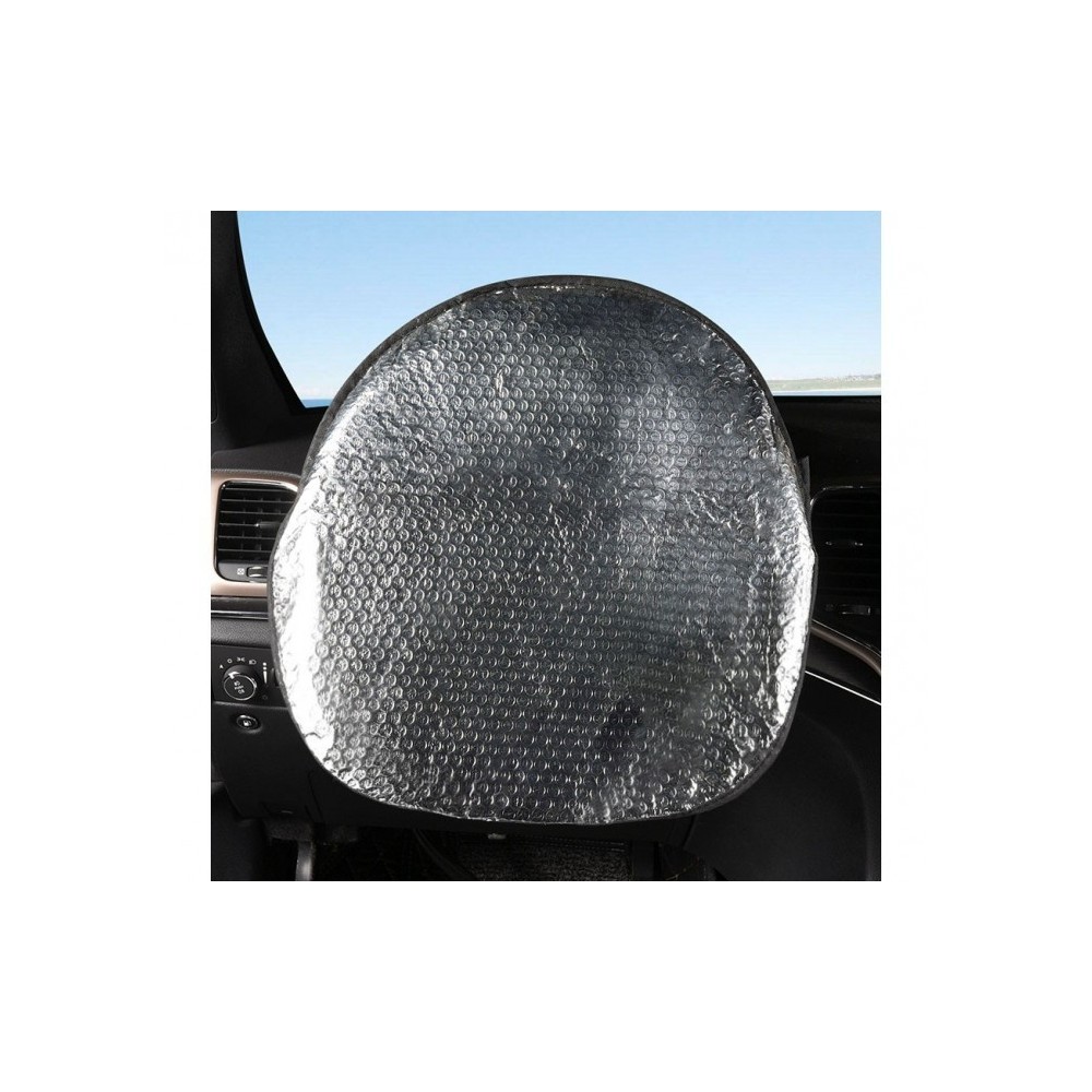 055878 Couvre-volant pare-soleil en aluminium pour la voiture 49 x 44.5 cm