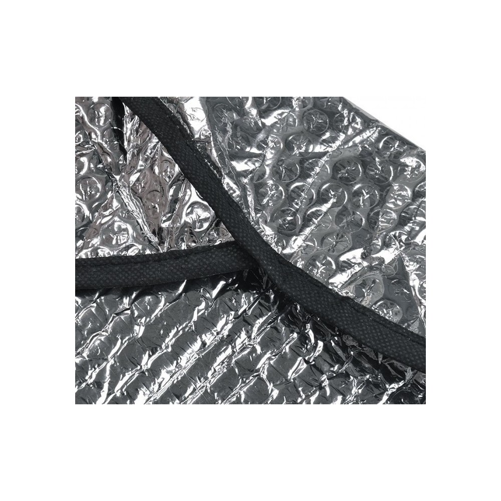 055878 Couvre-volant pare-soleil en aluminium pour la voiture 49 x 44.5 cm