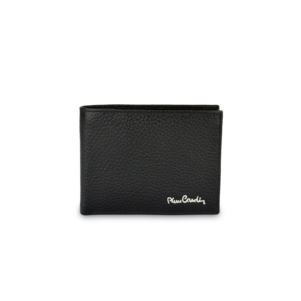 8866 TILAK11 portefeuille homme avec porte monnaie véritable cuir PIERRE CARDIN