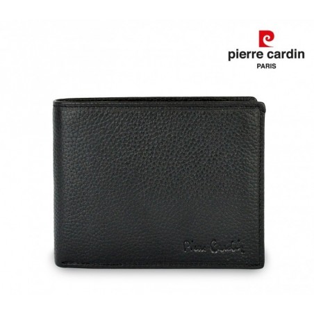 8806 LUKAS03 Coffret ceinture et portefeuille homme en véritable cuir 