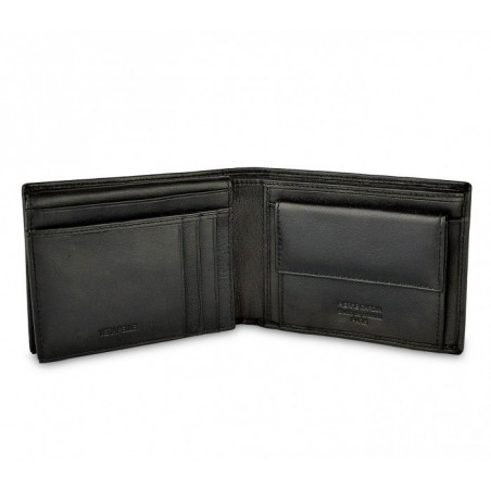 8866 TILAK08 portefeuille homme avec porte monnaie cuir véritable PIERRE CARDIN