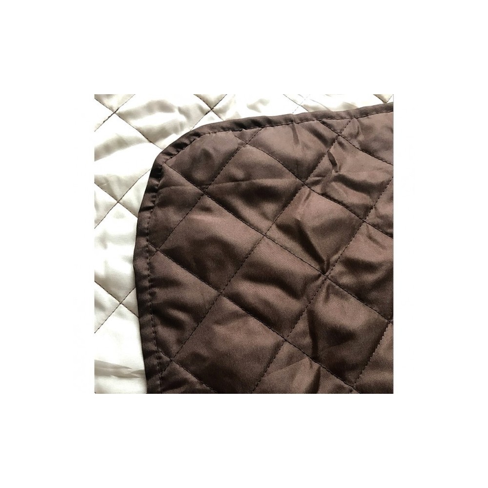 015571 Protège-canapé matelassé double face Imperméable anti-tâches 4 places