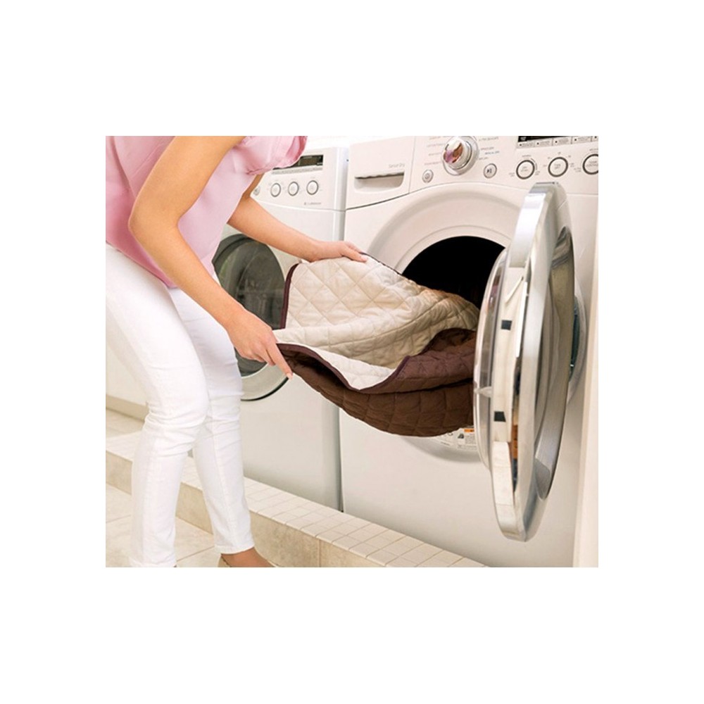 015571 Protège-canapé matelassé double face Imperméable anti-tâches 4 places