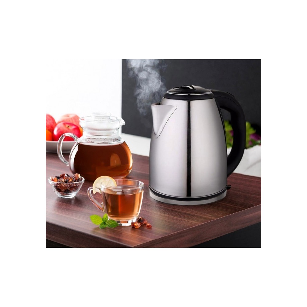 040178 Bouilloire électrique sans fil DICTROLUX 2200W en acier 2 lt