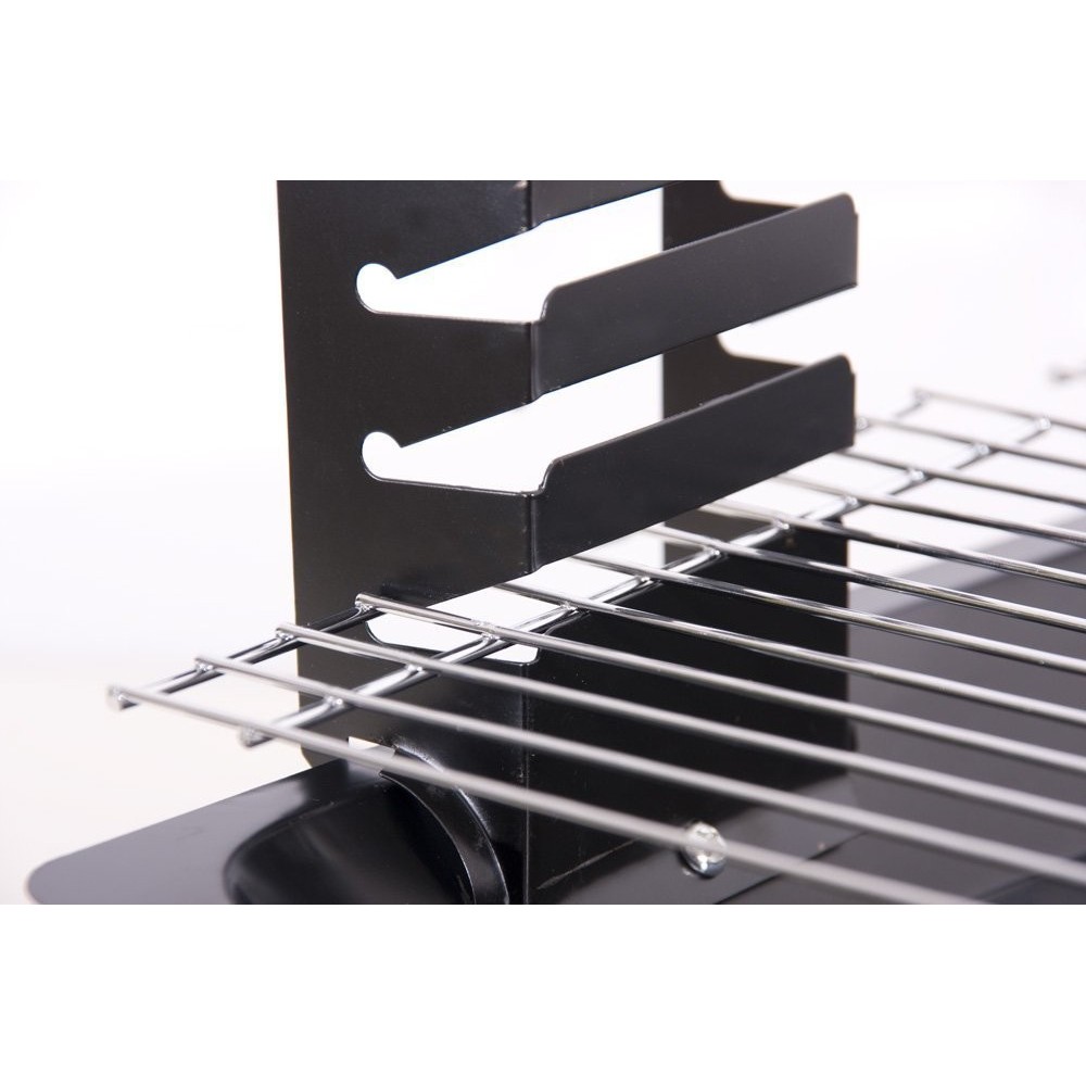 Barbecue de table à charbon deux grilles 43x25 cm mod KALBARRI de BBQ COLLECTION