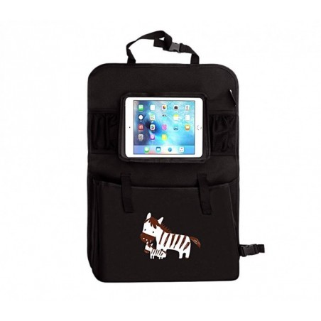 4222 Organisateur voiture multipoche avec poche transparent pour tablette