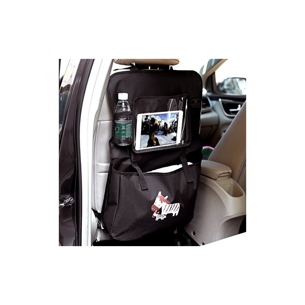 4222 Organisateur voiture multipoche avec poche transparent pour tablette
