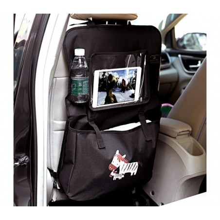 4222 Organisateur voiture multipoche avec poche transparent pour tablette