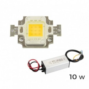 Kit de plaques led et driver dimmable led lumière chaude de 10-20-30-50-100 watt
