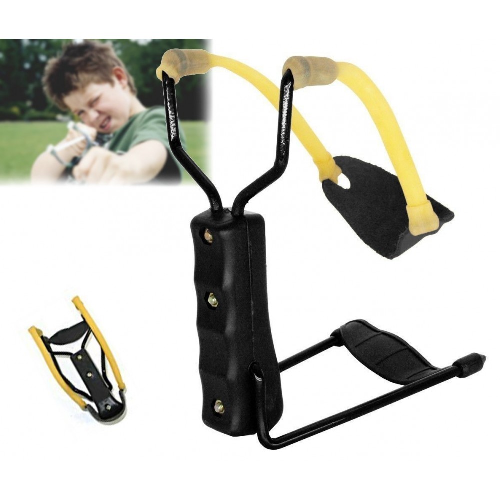 1324G Lance-pierre professionnel en métal avec repose avant-bras 