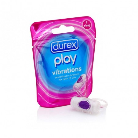 8162489 Durex Play Vibrations anneau vibrant avec batterie incluse